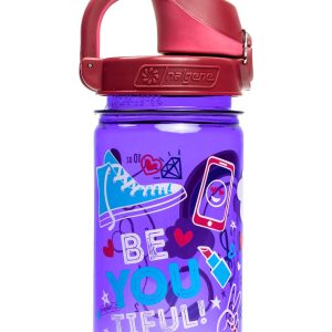12oz On-The-Fly Kids Lock-Top Bottle with Graphics - Essential Offering A0
