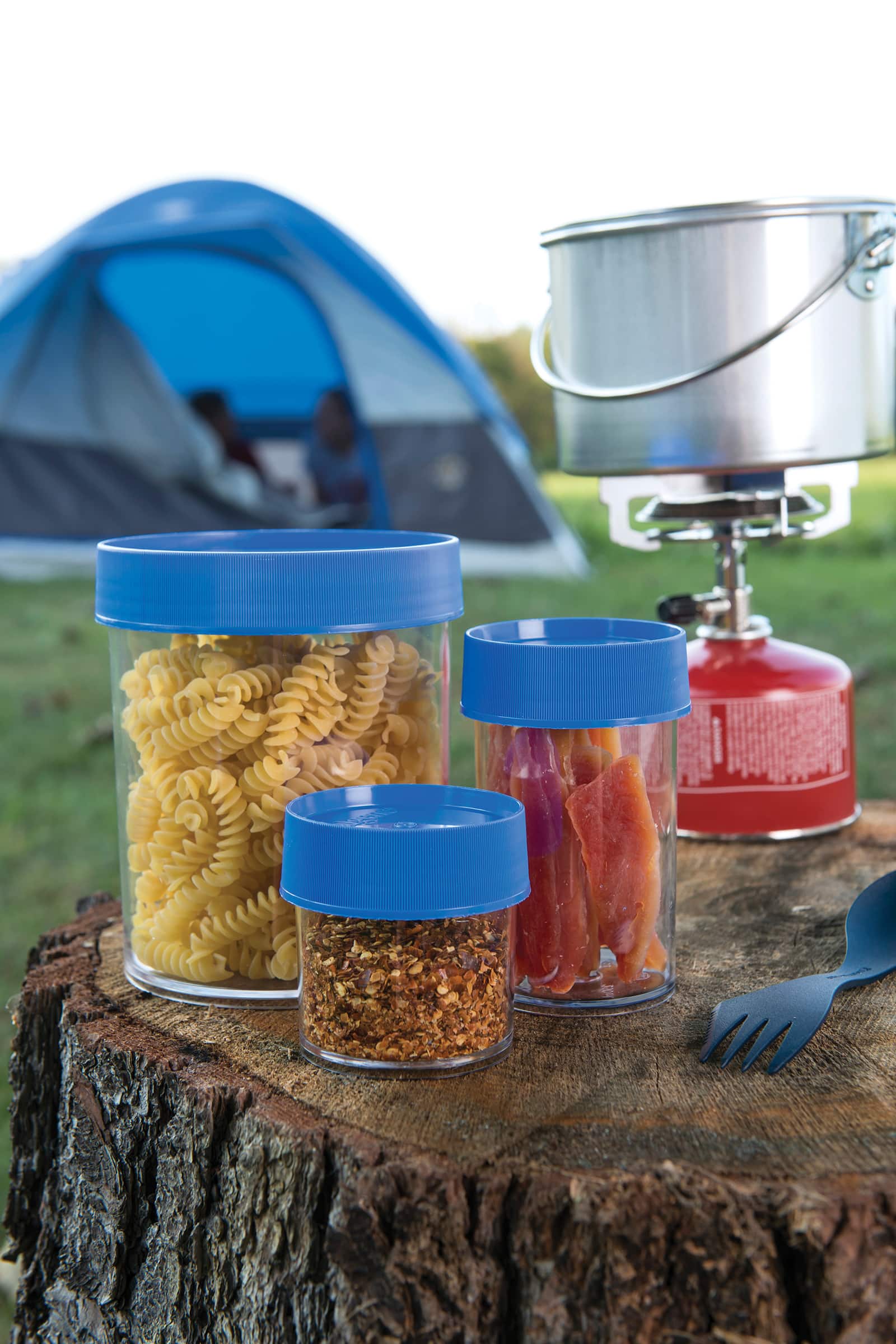 16oz Storage Jar – Blue Lid - Essential Offering H5 - Image 2